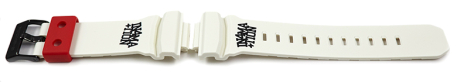 Genuine Casio Replacement White Resin Watch Strap for...