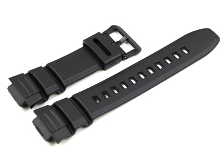 Genuine Casio Black Resin Watch Strap for MCW-100H MCW-110H