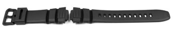 Genuine Casio Black Resin Watch Strap for MCW-100H MCW-110H