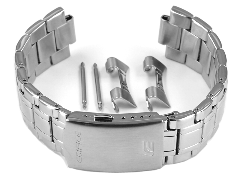 casio stainless steel watch strap