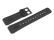 Genuine Casio Replacement Black Resin Watch Strap for CA-56-1, CA-56