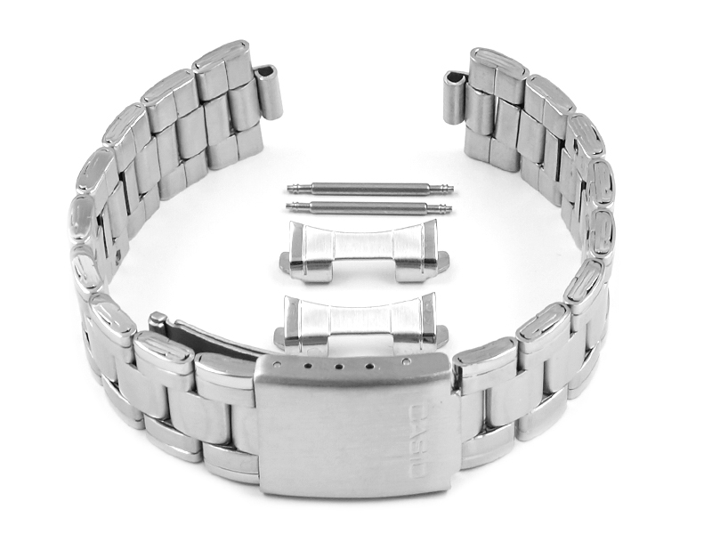 casio stainless steel watch strap