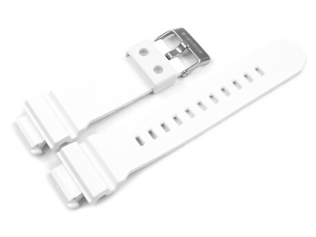 Genuine Casio White Resin Replacement Watch Strap...