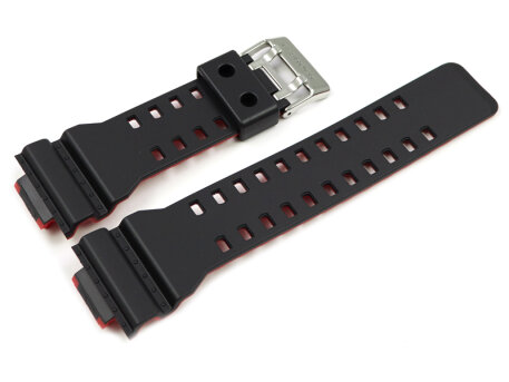 Casio Replacement Black (inside Red) Resin Watch Strap...