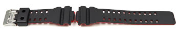 Casio Replacement Black (inside Red) Resin Watch Strap...