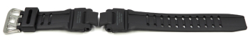 Casio Black Resin Strap with grey letterings for G-Shock...