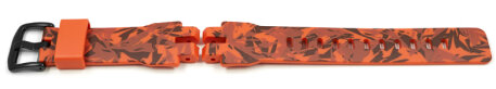 Casio Camouflage Orange Resin Strap for PRG-300CM PRG-300CM-4