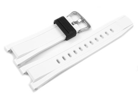 Genuine Casio Replacement White Resin Watch Strap for...