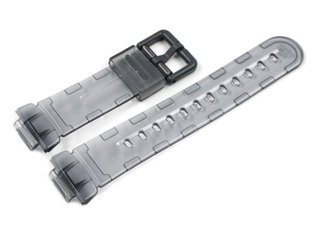 Milky grey transparent Watch Strap Casio f. BG-169R-8B,...