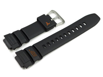 Casio Black Watch Strap with Red Letterings for STB-1000-4, STB-1000