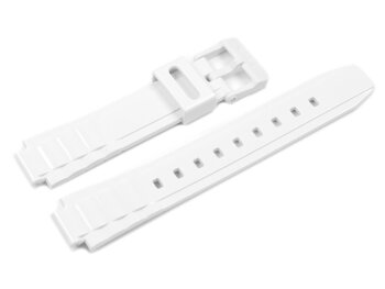Casio Shiny White Resin Watch Strap for LX-S700H...