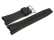 Genuine Casio Replacement Black Leather Watch Strap for GST-W120L, GST-W120L-1A