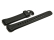 Watch strap Casio for WV-58, rubber, black