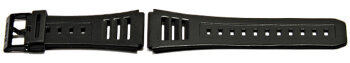 Genuine Casio Black Resin Watch Strap for W-54US, W-54US-1