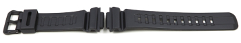 Genuine Casio Replacement Black Resin Watch Strap...