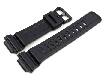 Genuine Casio Replacement Black Resin Watch Strap...