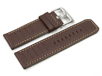 Lotus Brown Leather Replacement Watch Strap for 15532/5
