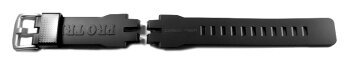 Genuine Casio Black Carbon Fiber insert Resin Strap PRW-6100Y-1, PRW-6100Y