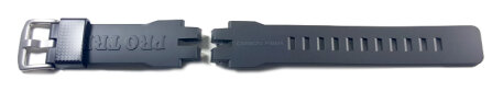 Genuine Casio Dark Grey Carbon Fiber insert Resin Strap for PRW-6100Y-1A, PRW-6100Y