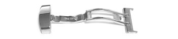 Deployment Clasp II - polished stainless steel 18mm