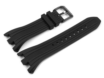 Lotus Replacement Black Rubber Strap suitable for 15805...