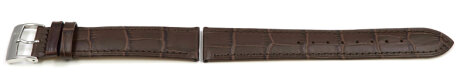Genuine Festina Brown Leather Croc Grained Watch Strap for F16745/4  F16745