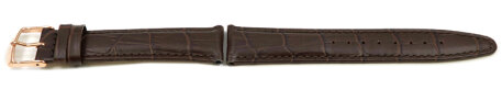 Brown Leather Watch Strap Lotus for 9993