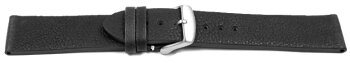 Watch strap - Berlin - Genuine leather - Soft Vintage - black