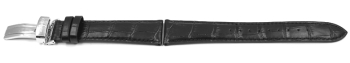 Genuine CASIO Black Leather Watch Strap for EFB-560SBL