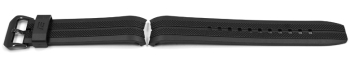 Genuine Casio Replacement Black Resin Watch strap EFR-549RBP-2A EFR-549RBP