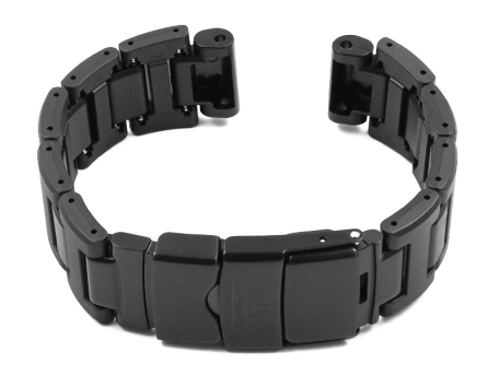 casio black resin strap