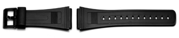 Genuine Casio Black Resin Watch Strap for DB-30 AQ-49 