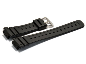 Genuine Casio Black Resin Watch Strap for DW-5750E GW-M5610 GW-M5610U