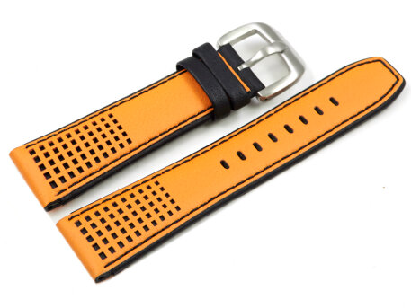 Orange Leather Watch Lotus for 15323/E 15322/E