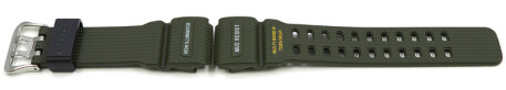 Casio Replacement Olive Green Resin Watch Strap for GWG-100-1A3 GWG-100-1A3ER