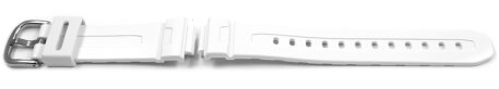 Genuine Casio Replacement White Resin Watch Strap for BG-5601 BG-5601-7 