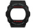 Casio Black Resin Bezel DW-5750E-1 DW-5750E-1ER with bright and red letterings