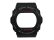 Casio Black Resin Bezel DW-5750E-1 DW-5750E-1ER with bright and red letterings