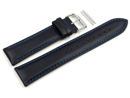 Casio Blue Leather Watch Strap EFR-557BL-2AV EFR-557BL