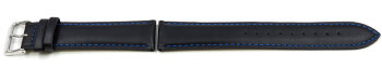Casio Blue Leather Watch Strap EFR-557BL-2AV EFR-557BL
