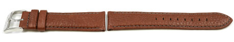 Genuine Lotus Light Brown Leather Watch Strap for 15848/1 15848