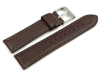 Genuine Lotus Dark Brown Leather Watch Strap for 15848/3...