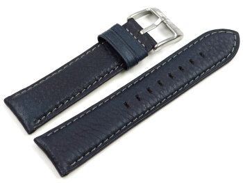 Genuine Lotus Blue Leather Watch Strap for 15848 15300
