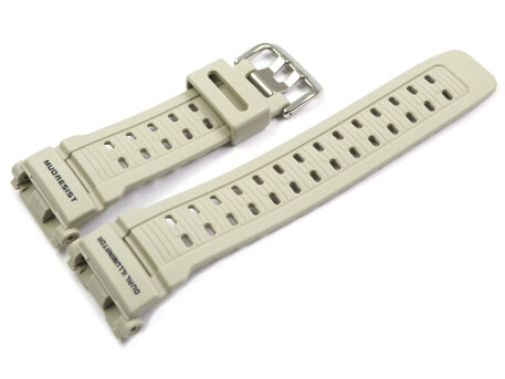 Casio Mudman Grey Beige Resin Watch Strap G-9000-8V G-9000-8