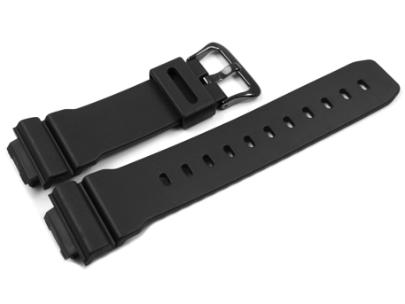 Casio Replacement Resin Watch Strap with matte black...