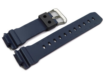 Genuine Casio Replacement Grey Watch Strap for DW-6900LU-8 with bluish inner band