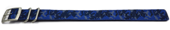 Genuine Casio Reversible Blue Camouflage and Dark Blue...