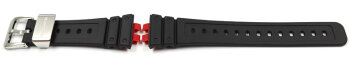 Casio Black Resin Full Metal Square Series Watch Strap...