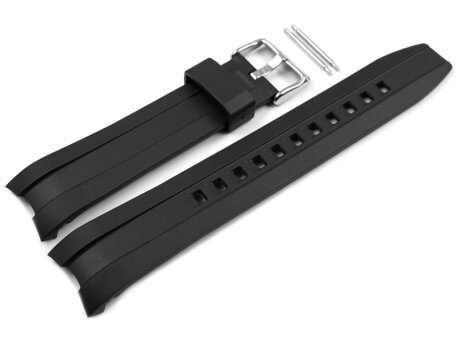 Casio Black Rubber Replacement Watch Strap for MTD-1082