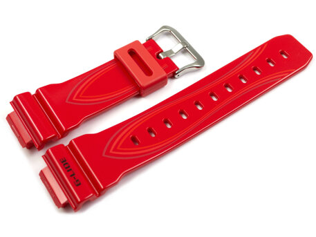 Casio Shiny Red Resin Watch Strap GLX-5600-4 GLX-5600